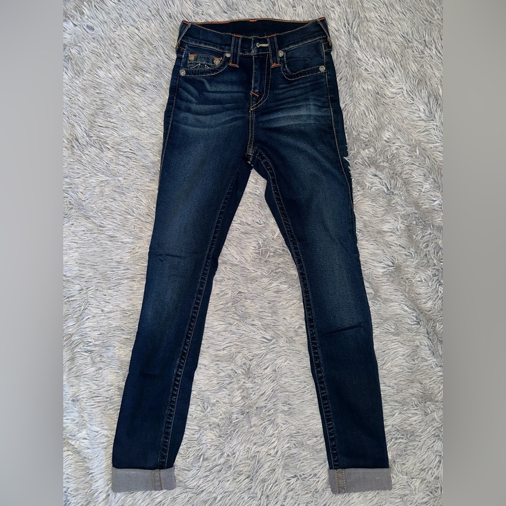 True Religion High Waisted Skinny Jean